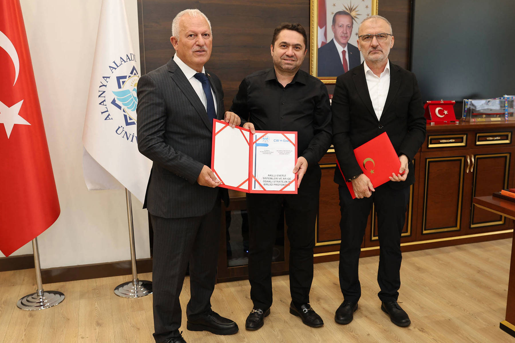 ALKÜ İLE CW ENERJİ ARASINDA AKILLI ENERJİ SİSTEMLERİ VE AR-GE İŞ BİRLİĞİ